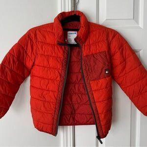 Mayoral Kids Red/Orange Puffer Jacket, Size 8y